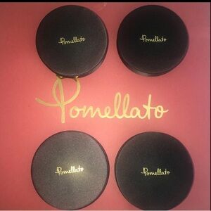 Pomellato Repurposed Jewelry Satin Drinking Coasters 4x